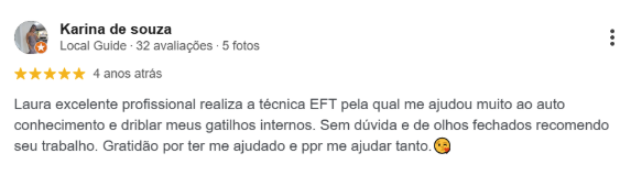 Depoimento Google — Karina de Souza