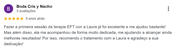 Depoimento Google — Paciente 3