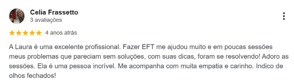 Depoimento Google — Paciente 5