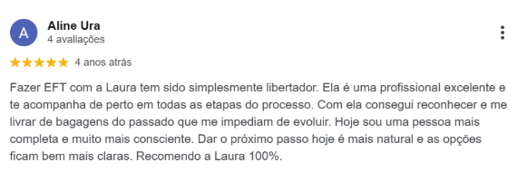 Depoimento Google — Paciente 6